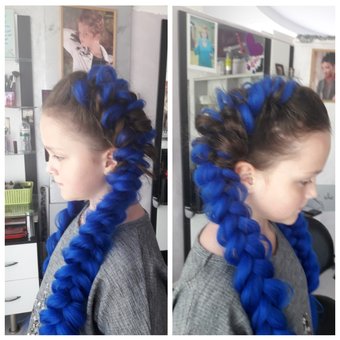 Плетение канекалон в салоне красоты «Style for you» в Виннице. Делайте по акции.