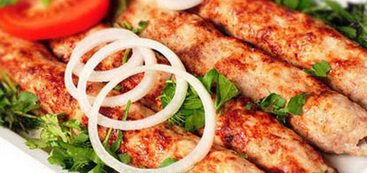 Гриль меню в ресторане и службе доставки «Веселый хачик» Одесса. Грузинская кухня со скидкой. Скидка на пиццу Одесса.