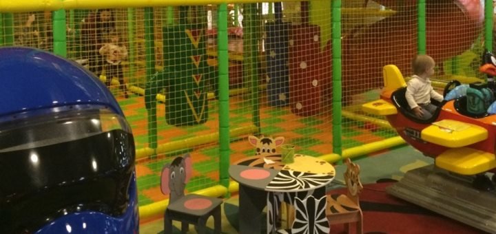 Promotions in the children's entertainment center "Park Pravda"