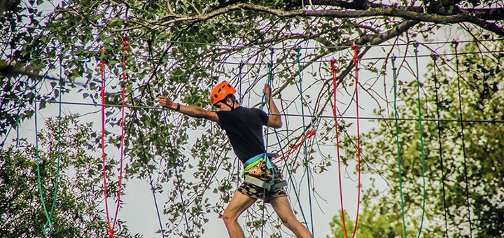 Скидка на маршруты веревочного парка от клуба активного отдыха «Shanti Extreme»