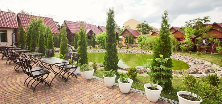 Country complex Paradise Yard in Kyiv. Rest on promotion 17