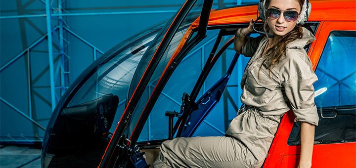 Полет на вертолете HeliTour Ukraine по купону
