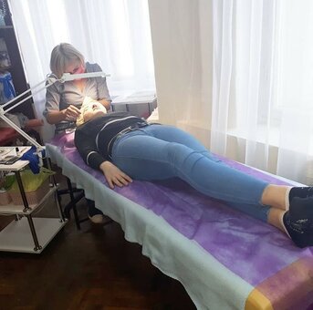 Promotion for eyelash extension in the Victoria Litvinchik salon in Kharkov. Sign up with a discount