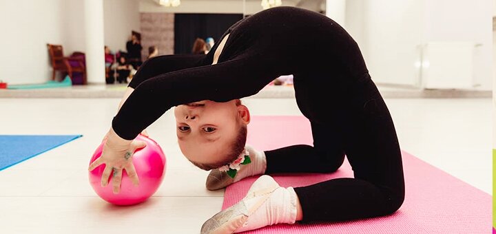 Gymnastics for little ones at karins fitness kids in odessa. sign up with a discount