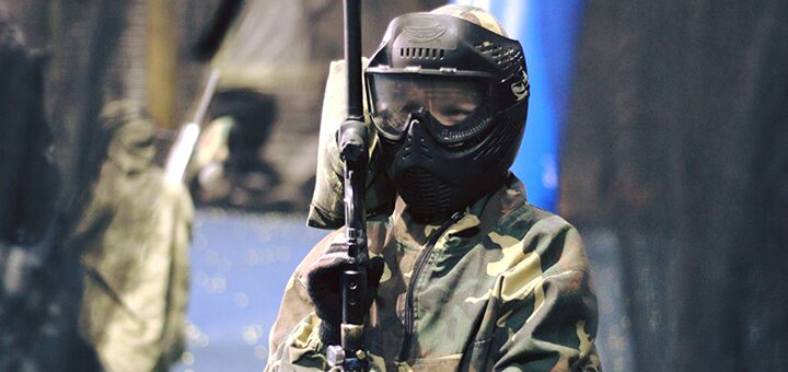 Пейнтбол в центрі спортивного пейнтболу «експрес». грай за знижкою