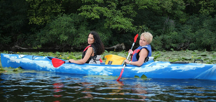 Discounts and promotions for kayak rentals. Sign up for promotions 2