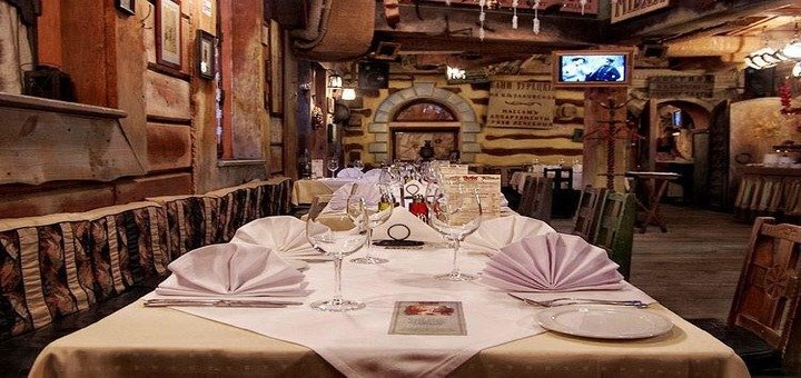 Pervak restaurant. visit with a discount