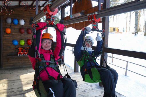 Розваги Bike Zip Roller Coaster у Буковелі. Купуйте квитки по акції.