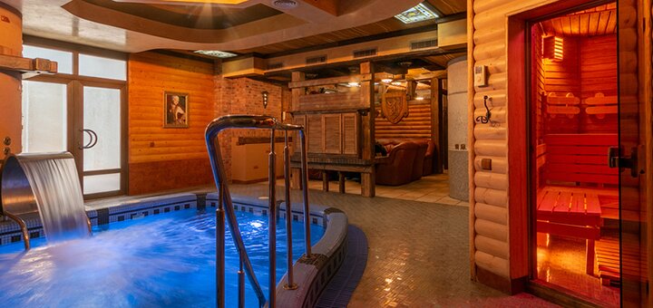До 3 часов посещения сауны с водопадом для компании в банном комплексе «Banya Club» в Киеве 1