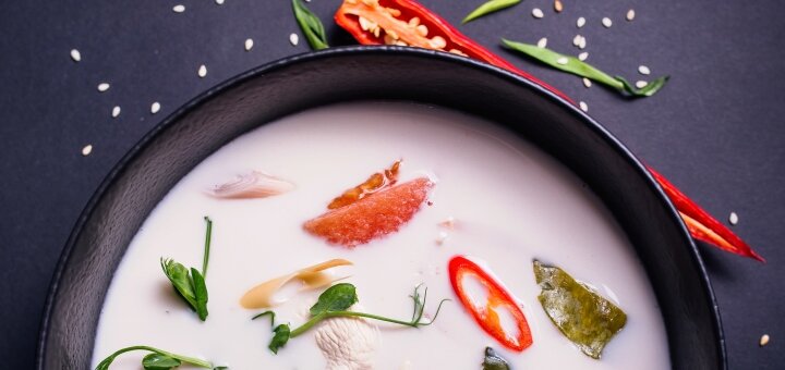 Pan-Asian restaurant Moyogi in Lviv. Visit for promotion 15