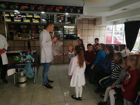 Детский День рождения в кафе «Багеттерия» в Виннице. Заказывайте банкет со скидкой.