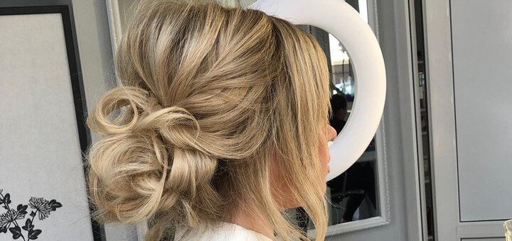 Wedding hairstyles from the beauty salon &quot;ekabeauty&quot;