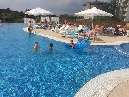 Low prices beach resort "Biruza Beach Club"