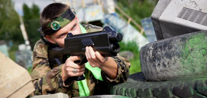 Promotions in the paintball club &quot;feliz muerte war club&quot;