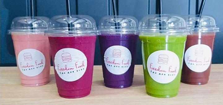 Discount on the menu in a cafe in odessa