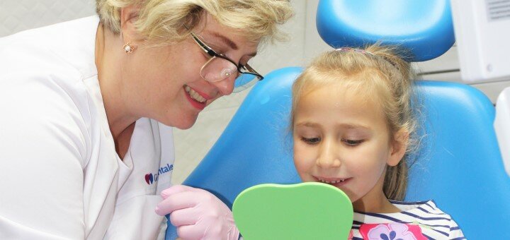 Pediatric dentistry at the Giorno Dentale clinic. Sign up for a promotion.