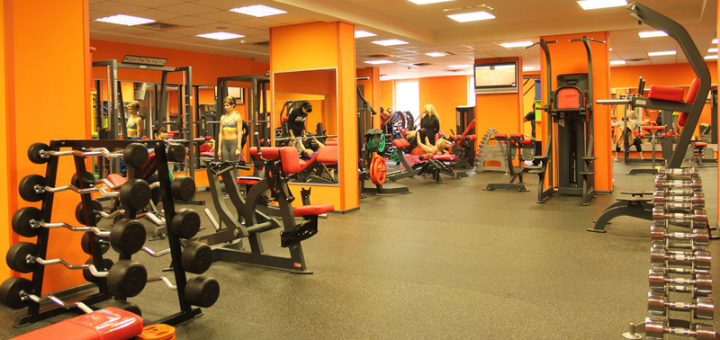 Gym in the sports club &quot;tiger&quot; in odessa. buy subscriptions at a discount.