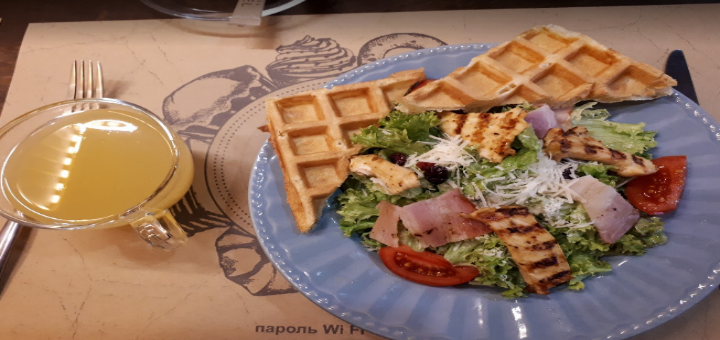 Delicious waffles