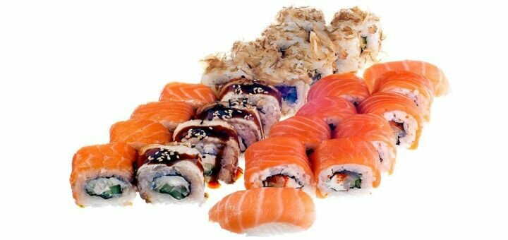 Суши сет с доставкой от «Sushi Drive» в Киеве. Заказать по акции.
