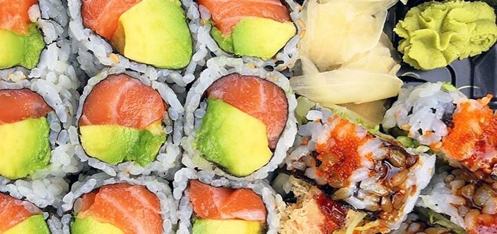 Sushi bar &quot;sushi room&quot; in zaporozhye. order sushi at a discount