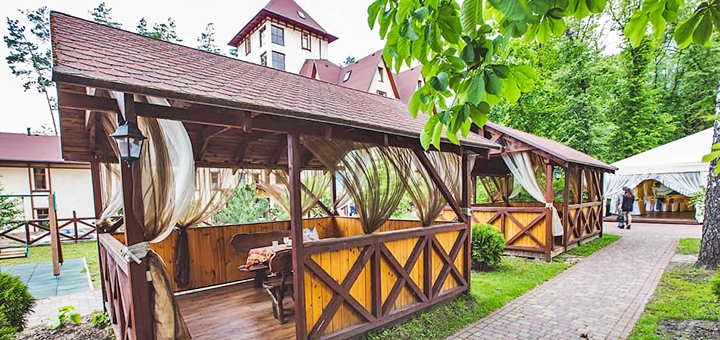 Hotel and restaurant complex Krakow near Kiev. Book a country vacation for a special offer 25