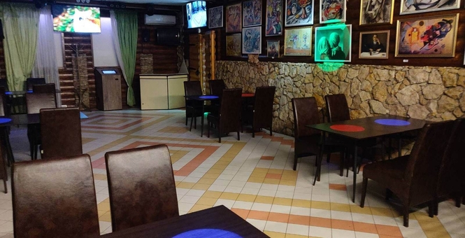 Leo Cafe in Kryvyi Rih. Book.