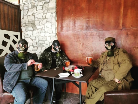 Leo Cafe in Kryvyi Rih. Book.