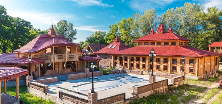 Country club Fort Pirnov Park near Kyiv. Sign up for promotion 22