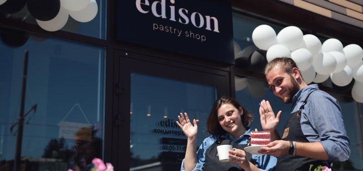 Coffee shop confectionery edison pastry