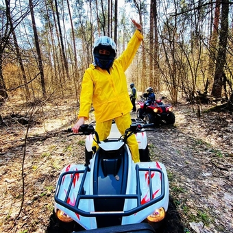 Quad.bro ATV rental in Brovary