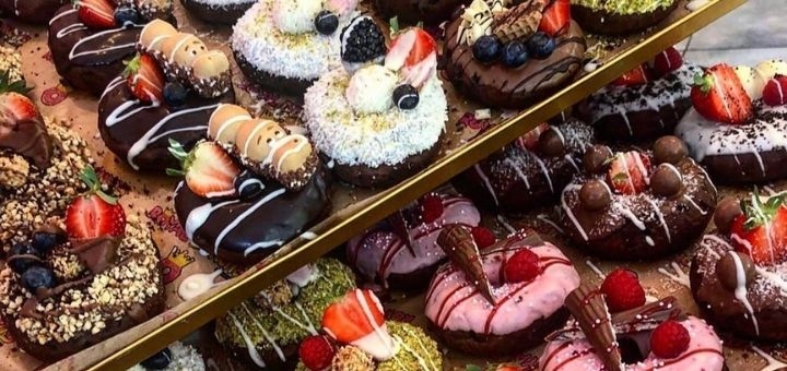 Акции в кафе «Royal Donuts»