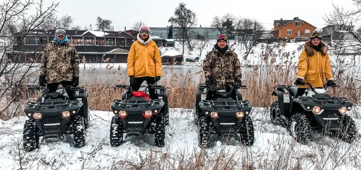 Прокат квадроциклів Kvadro Novik у Дніпрі.