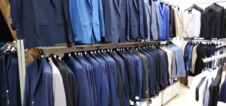 Men's jackets and coats in MODA-MAN BS stores. Buy menswear for the office at a discount.