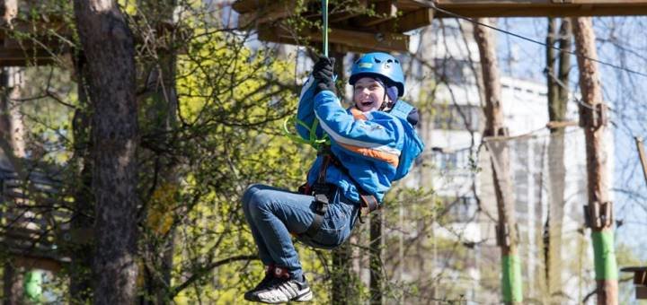 Мотузковий парк в Києві «SkyPark» - знижки та акції