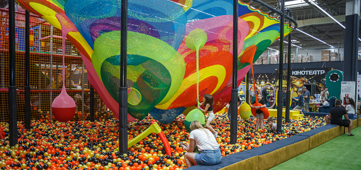 Children's entertainment park Fly Kids on Zdolbunovskaya. Visit for promotion 44