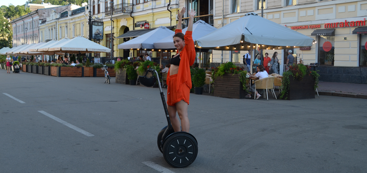 Прогулки на сигвеях «Green Wheels» в Киеве. Оплачивайте прокат segway по акции 16