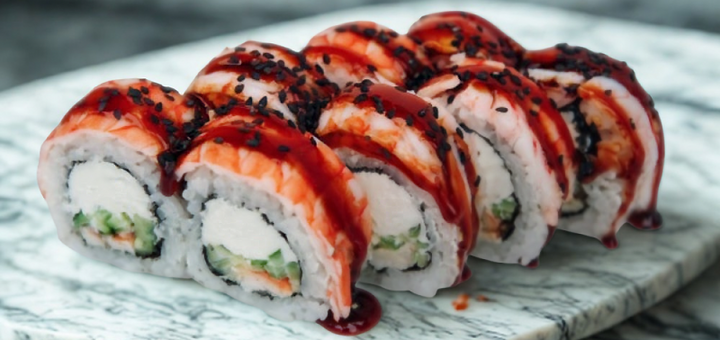 Доставка еды Crystal Sushi по акции 6