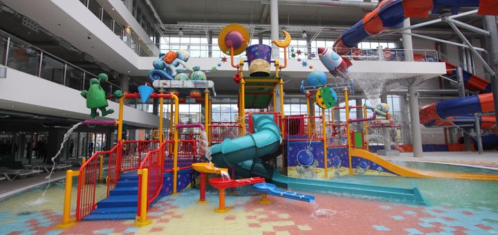 Discounts at the terminal water park
