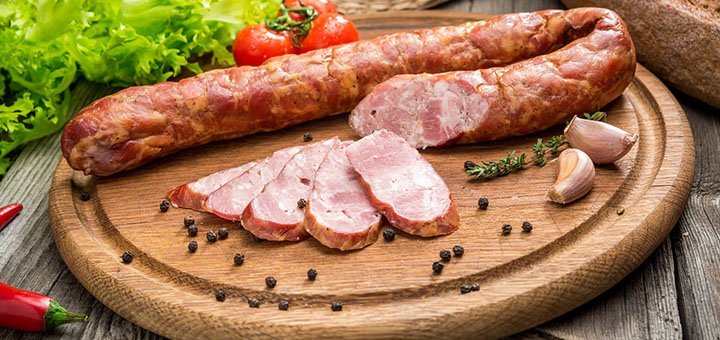 Grilled meat in the Terra Mare trattoria in Vinnitsa. Order Italian cuisine for a special offer.