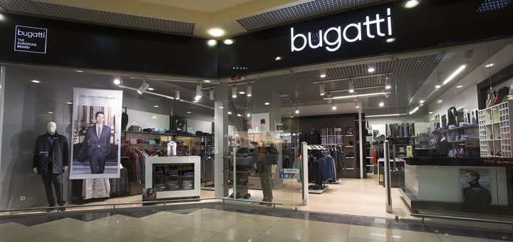 Акція в магазинах «Bugatti»