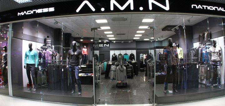 Скидки на мужскую одежды у магазинах «A.M.N»