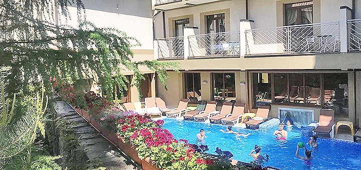 Соляная комната в отеле «Romantic Spa Hotel» в Яремче