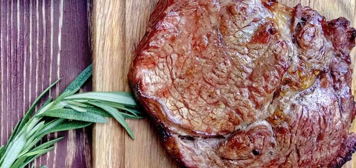 The menu of the restaurant «Black pig». Discounts on all dishes