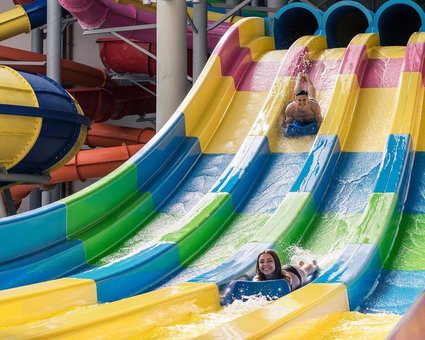 Promotion in the water park "Terminal"