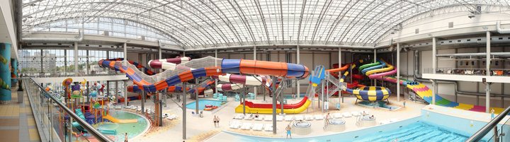 Promotion in the water park "Terminal"
