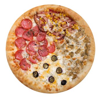 Піца 4 сезони від служби доставки "QR-Pizza". Замовляйте зі знижкою