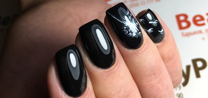 Extension of nails with gel in the Beauty Pro salon in Kharkov. Order with a discount